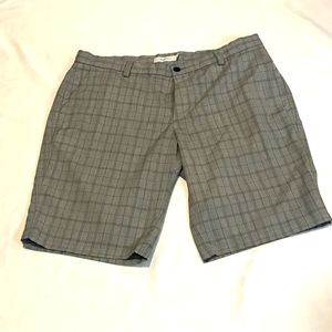 Calvin Klein Plaid Dress Shorts
